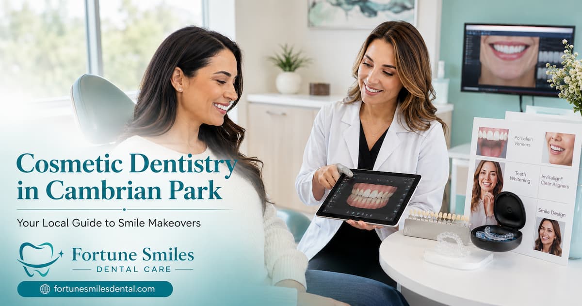 Cosmetic Dentistry in Cambrian Park: Your Local Guide to Smile Makeovers
